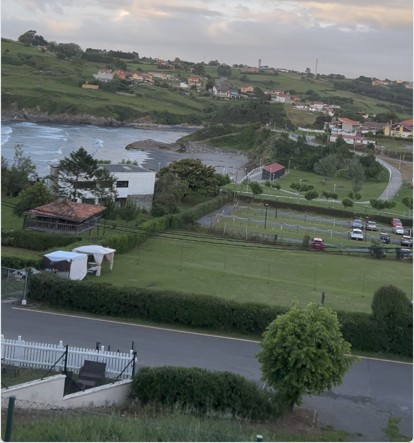 Reto Aut Surf 2024 vistas desde el balcón de la casa